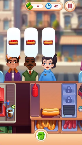 我的小摊太火爆(模拟经营游) 我的小摊太火爆(模拟经营游)