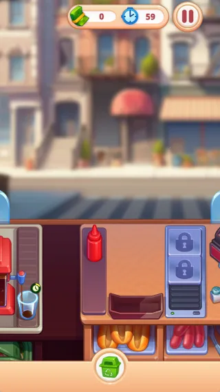 我的小摊太火爆(模拟经营游) 我的小摊太火爆(模拟经营游)