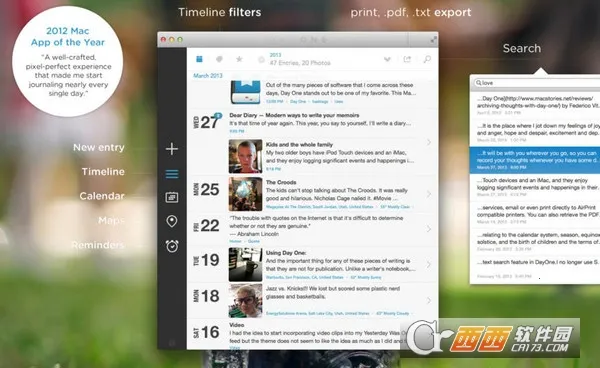 Day One(�����ռ�Ӧ��)v3.3 ��Ѱ��ͼ