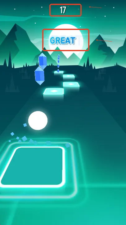 Tiles Hop��������һ��(�����ܿ���Ϸ)