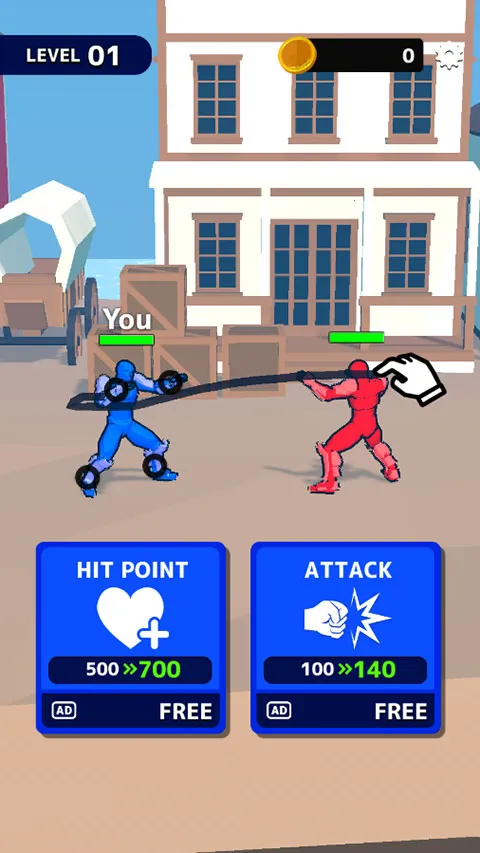 画线格斗游戏 画线格斗游戏