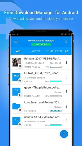 Free Download Manager(�ļ����ع���)v6.32.0.6586 �ֻ����ͼ