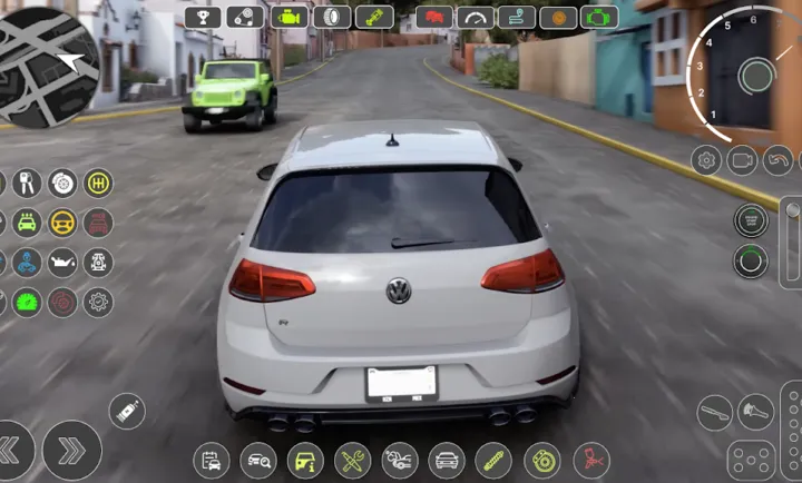 ���ڸ߶���4����ģ����(����������ʻ��Ϸ)v2.0 �ֻ����ͼ