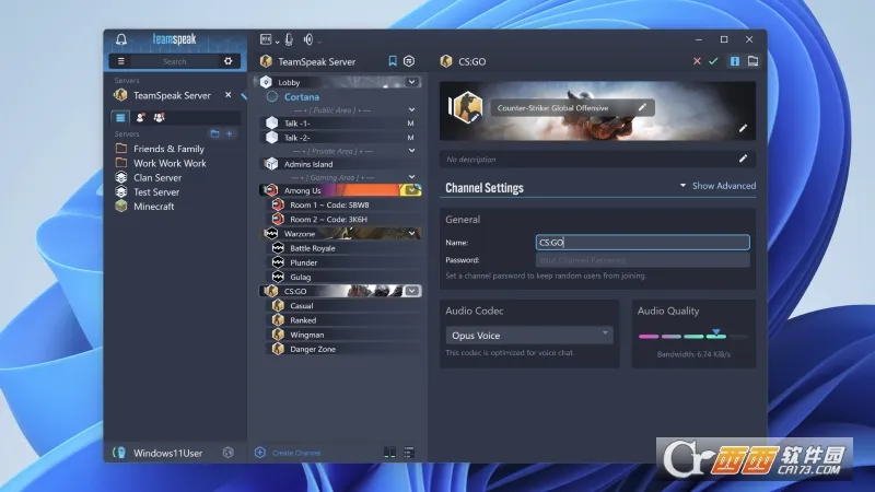 TeamSpeak(����ͨѶ����)v3.0.13.1 �ֻ����ͼ
