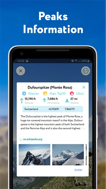 PeakVisor(��ɽ��ͼ����)v2.9.74 ��Ѱ��ͼ