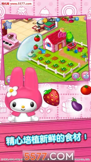 hellokitty��ʳС�����޽�Ұ�(��ʳС��Ӫ��Ϸ)v1.6 �ֻ����ͼ